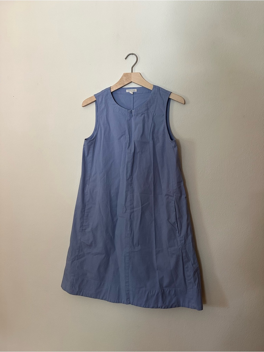 Eileen Fisher cotton a-line dress